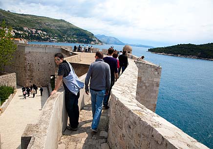 Stadsmuren i Dubrovnik